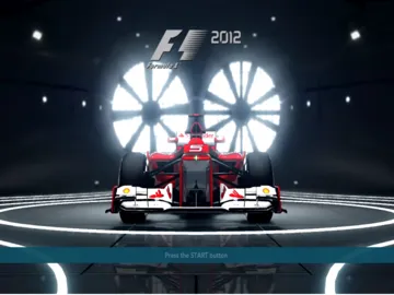 F1 2012 (USA) (v1.02) (Disc) (Update) screen shot title